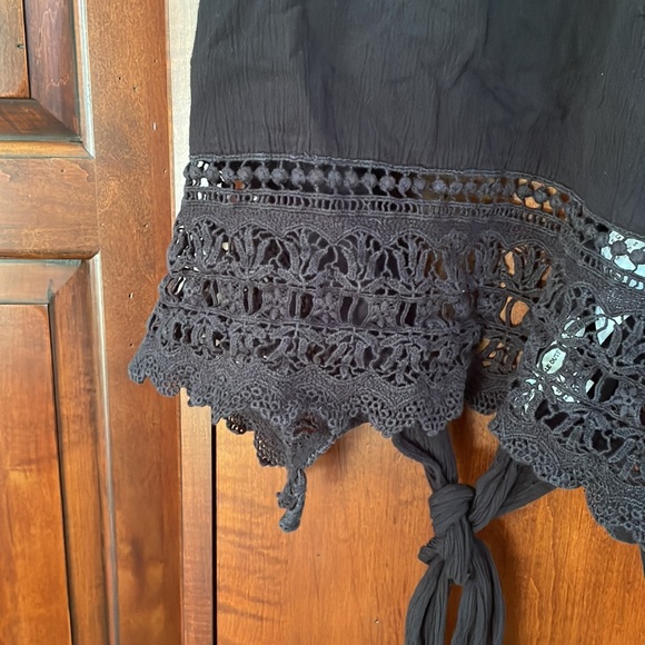 American Eagle Halter Open Back Tie Top - Picture 7 of 15